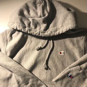 Gray Champion hoodie